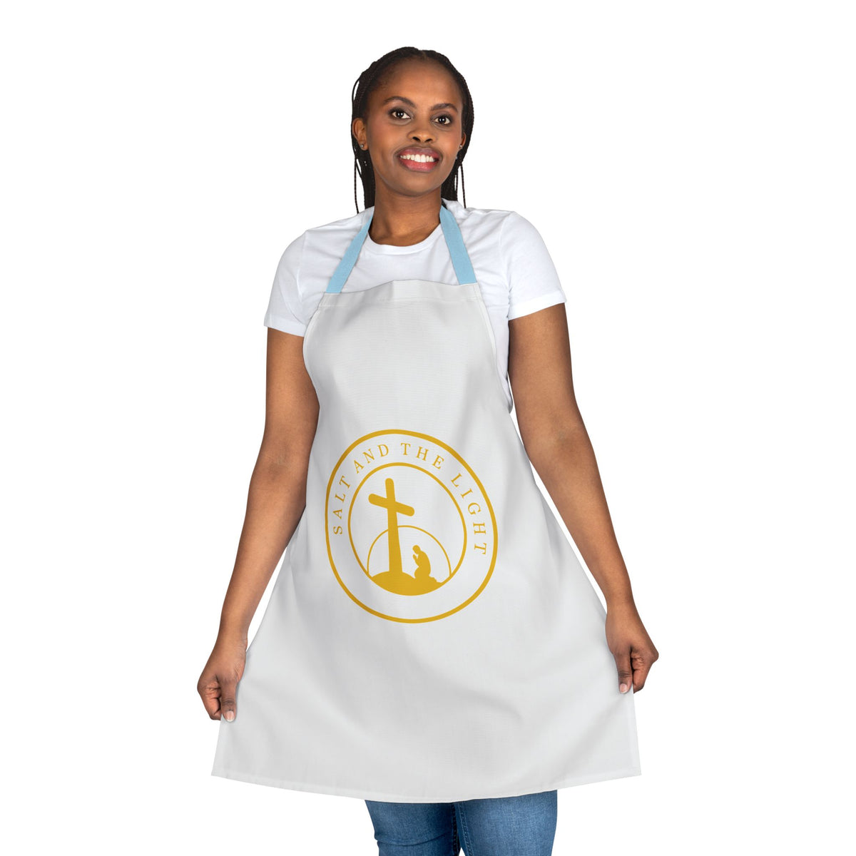 SALT AND THE LIGHT CHRISTIAN KITCHEN APRON