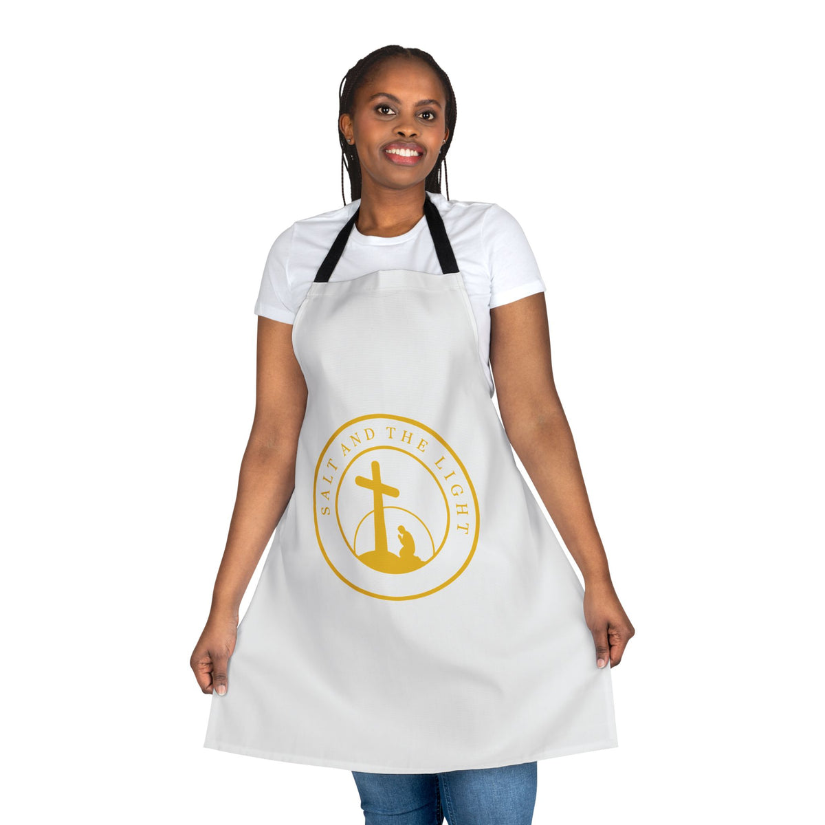 SALT AND THE LIGHT CHRISTIAN KITCHEN APRON