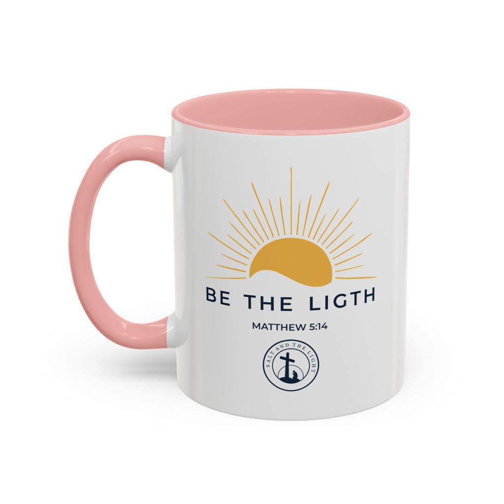 Be the Light Coffee Mug — Matthew 5:14 Inspirational Christian Mug
