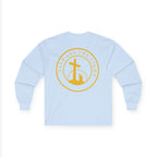 Faith Walk Long Sleeve Tee — "Walk by Faith" Christian Mountain Shirt