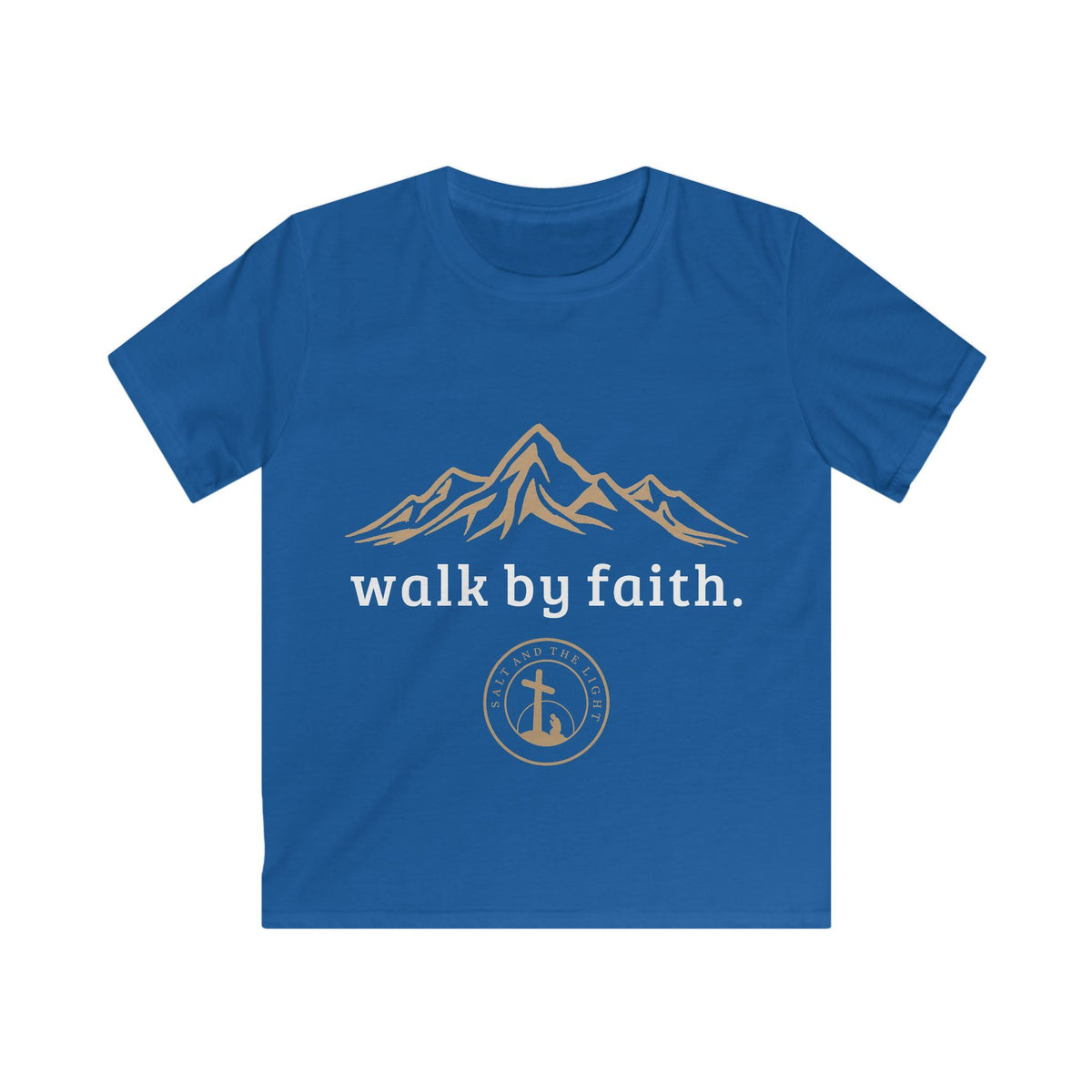 WALK BY FAITH CHRISTIAN T-SHIRT