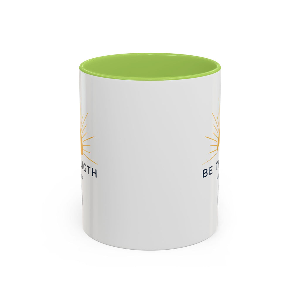 Be the Light Coffee Mug — Matthew 5:14 Inspirational Christian Mug