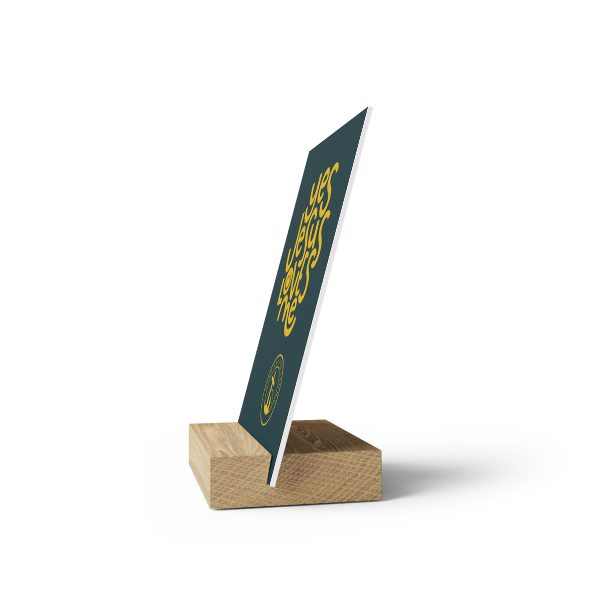 Gallery Board - "Yes Jesus Loves Me" Decorative Stand Plaque