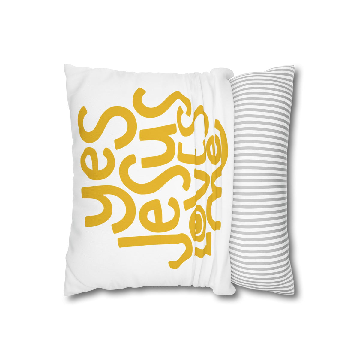 Salt and the Light Decorative Pillowcase — Christian Cross Accent Cushion Cover