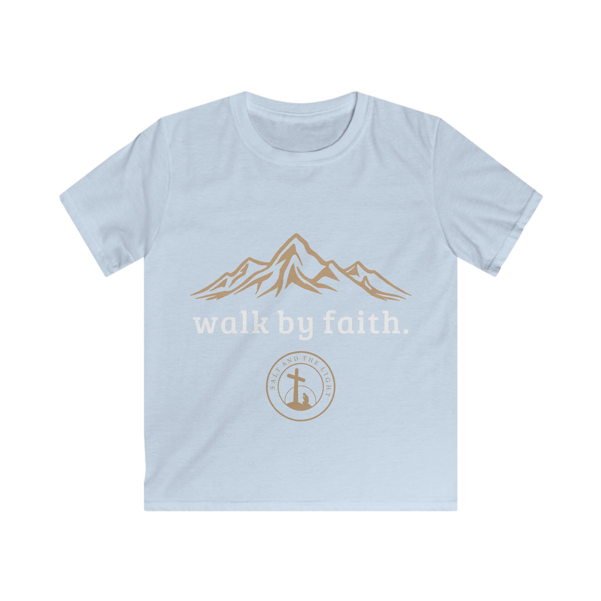 WALK BY FAITH CHRISTIAN T-SHIRT