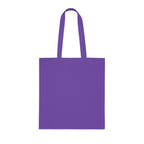 Christian Tote Bag — “Yes Jesus Loves Me” Blue Cotton Shopper