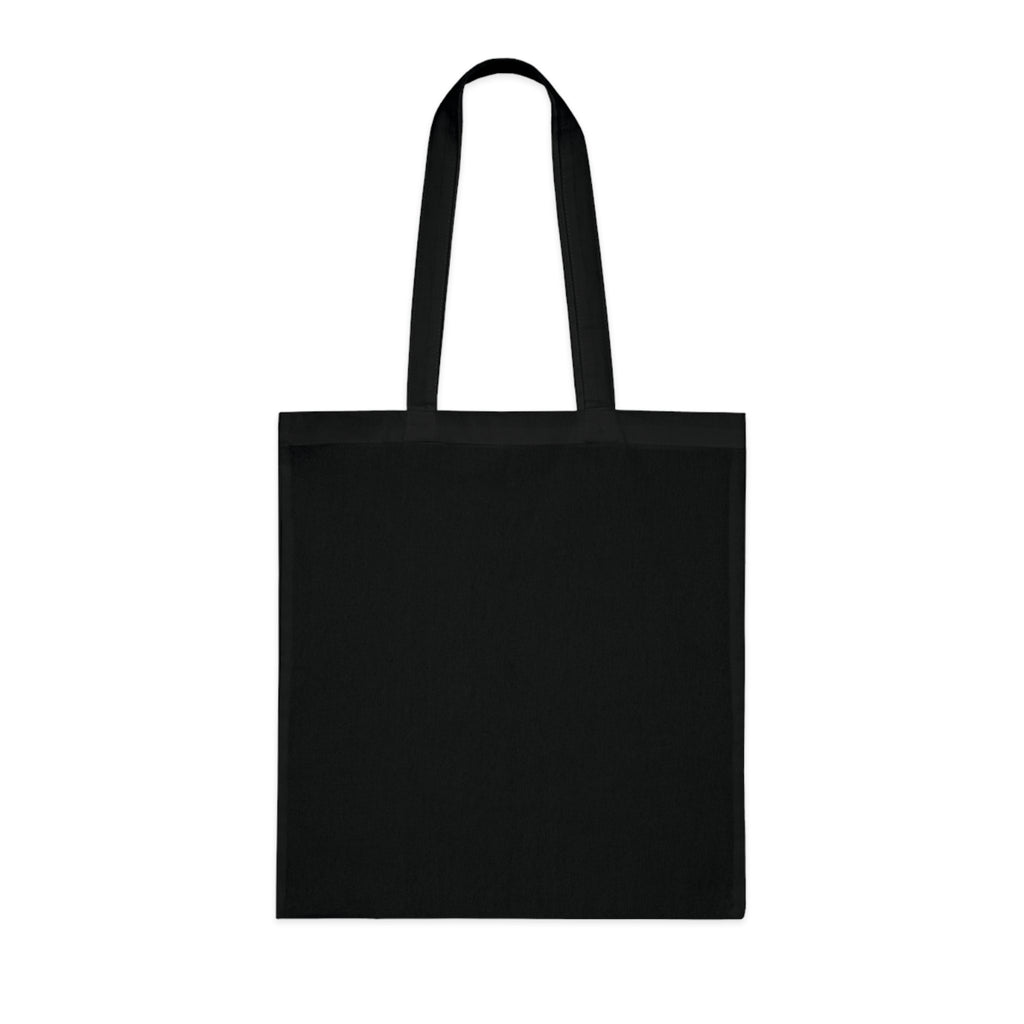 Christian Tote Bag — “Yes Jesus Loves Me” Blue Cotton Shopper