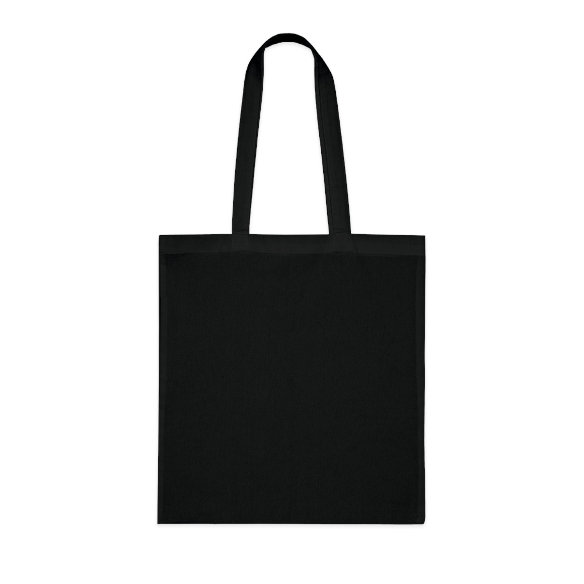 Christian Tote Bag — “Yes Jesus Loves Me” Blue Cotton Shopper