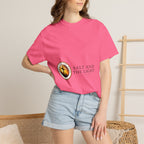 Christian T-Shirt — "Salt and the Light" Front Logo & "Name Above All Names" Back