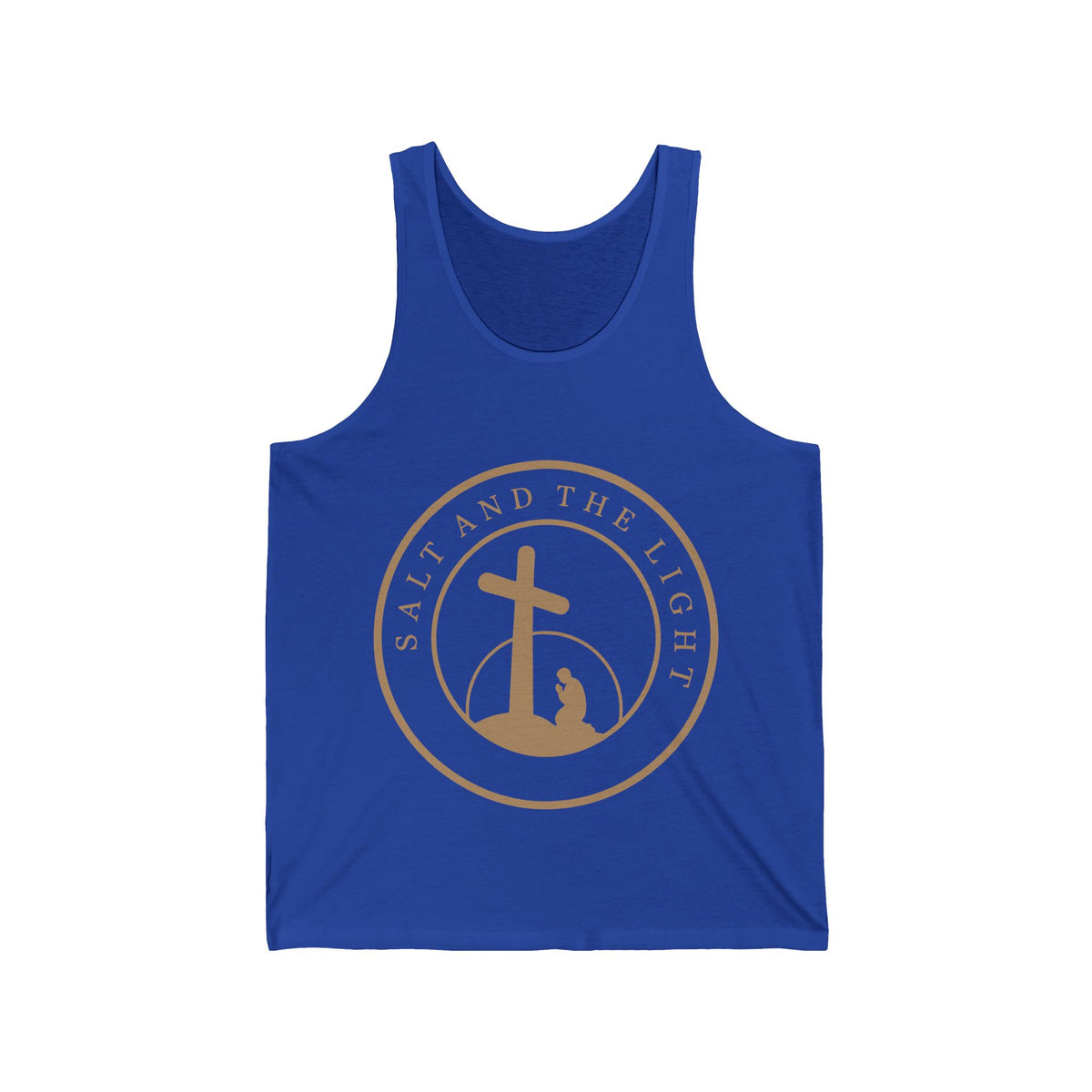 Christian 'Salt and the Light' Cross Tank Top – Faith Graphic Tank