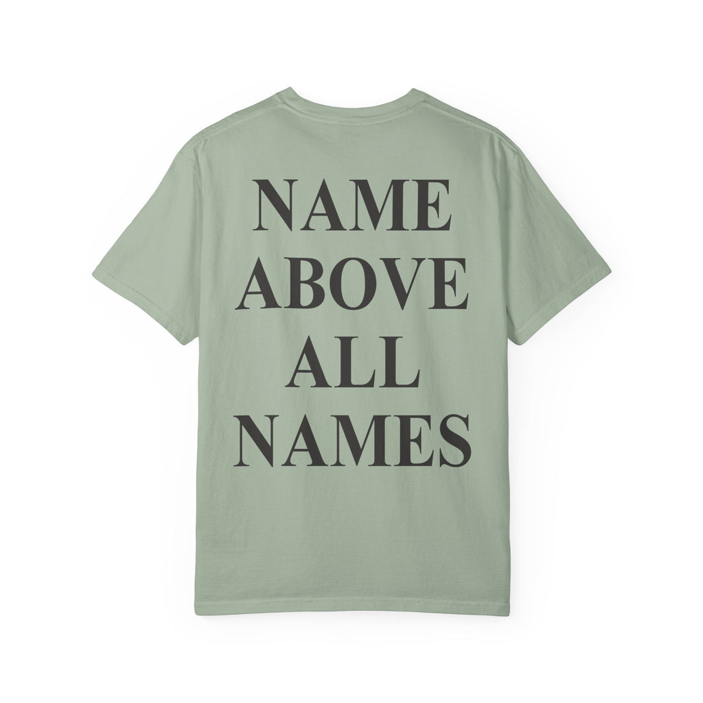 Christian T-Shirt — "Salt and the Light" Front Logo & "Name Above All Names" Back
