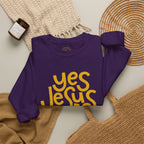 Yes Jesus Loves Me Sweatshirt - Christian Crewneck Faith Pullover