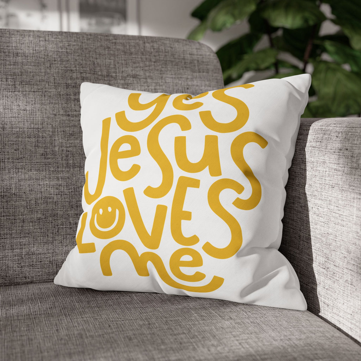Salt and the Light Decorative Pillowcase — Christian Cross Accent Cushion Cover
