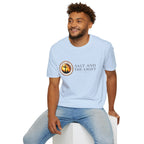 SALT AND THE LIGHT CHRISTIAN T-SHIRT – WHITE FAITH INSPIRED LOGO TEE