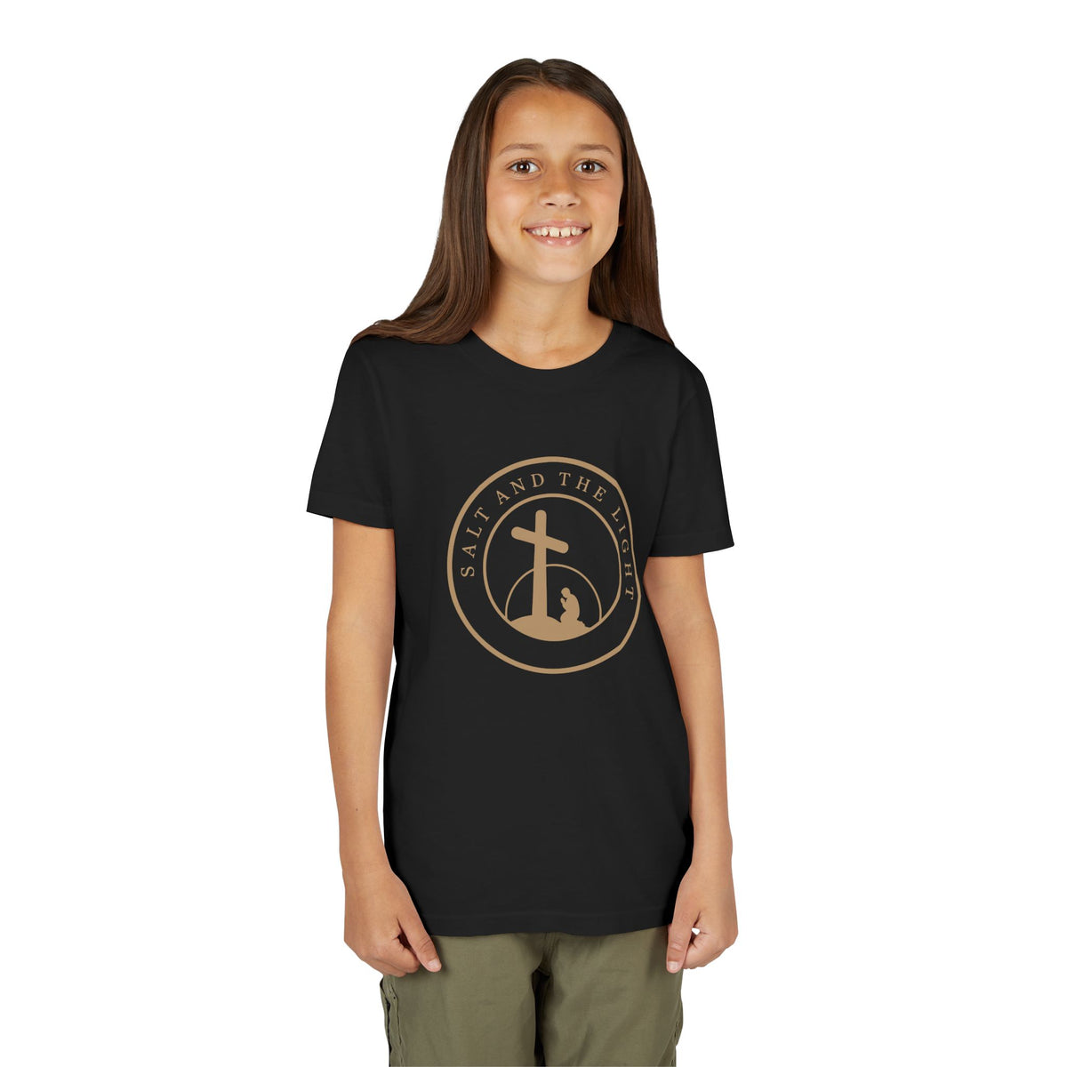 Salt and the Light Youth Christian T-Shirt for Kids | Faith Graphic Tee