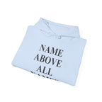 Jesus "Name Above All Names" Hoodie — Christian Faith Pullover