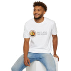 SALT AND THE LIGHT CHRISTIAN T-SHIRT – WHITE FAITH INSPIRED LOGO TEE
