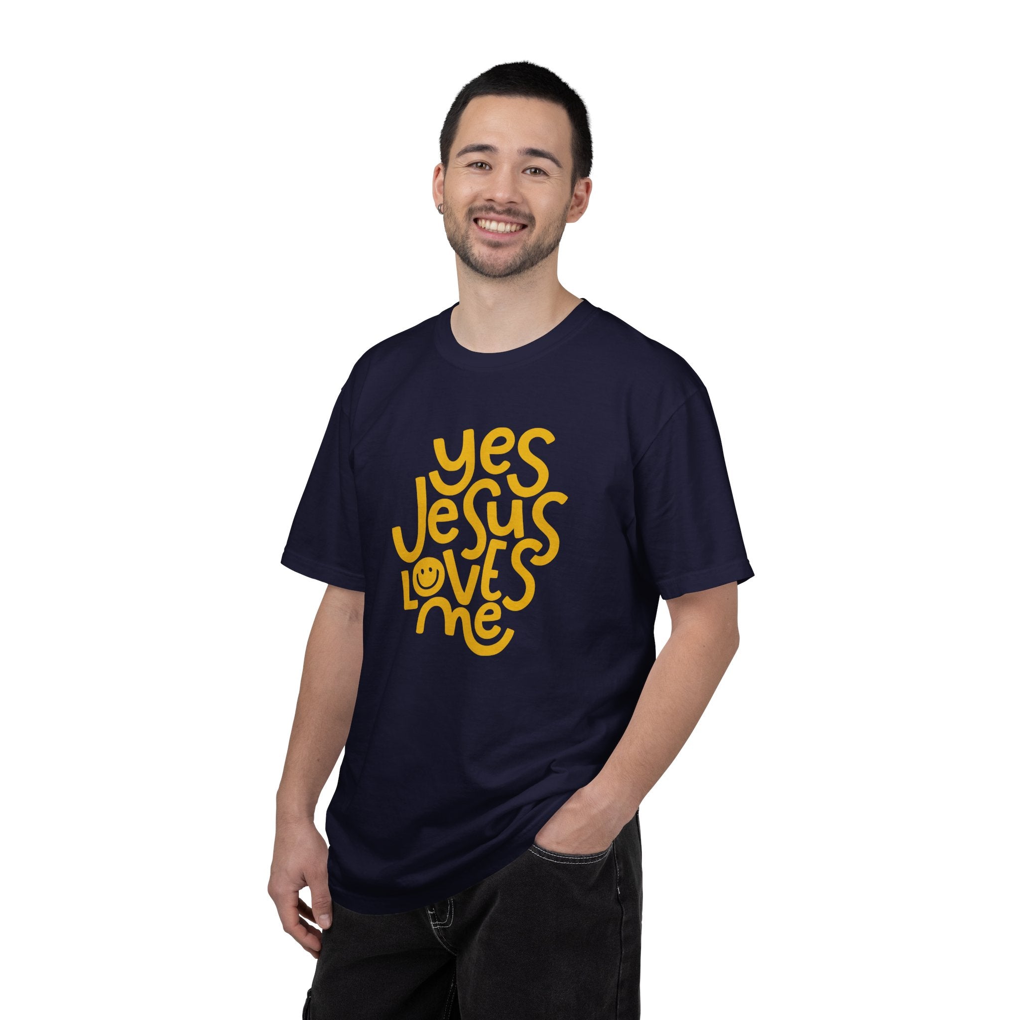 Yes, Jesus Loves Me Christian Garment-Dyed T-Shirt