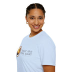 SALT AND THE LIGHT CHRISTIAN T-SHIRT – WHITE FAITH INSPIRED LOGO TEE