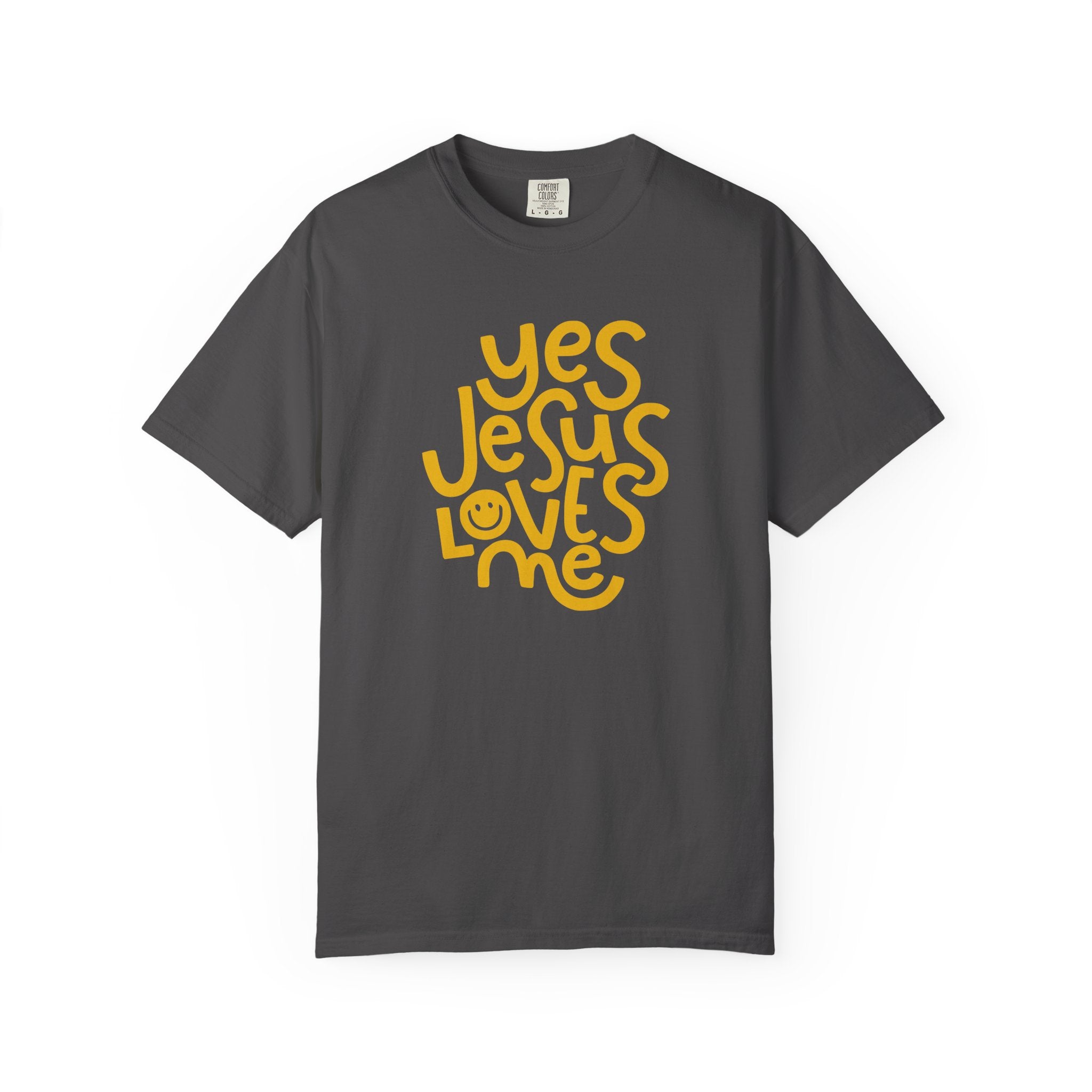 Yes, Jesus Loves Me Christian Garment-Dyed T-Shirt