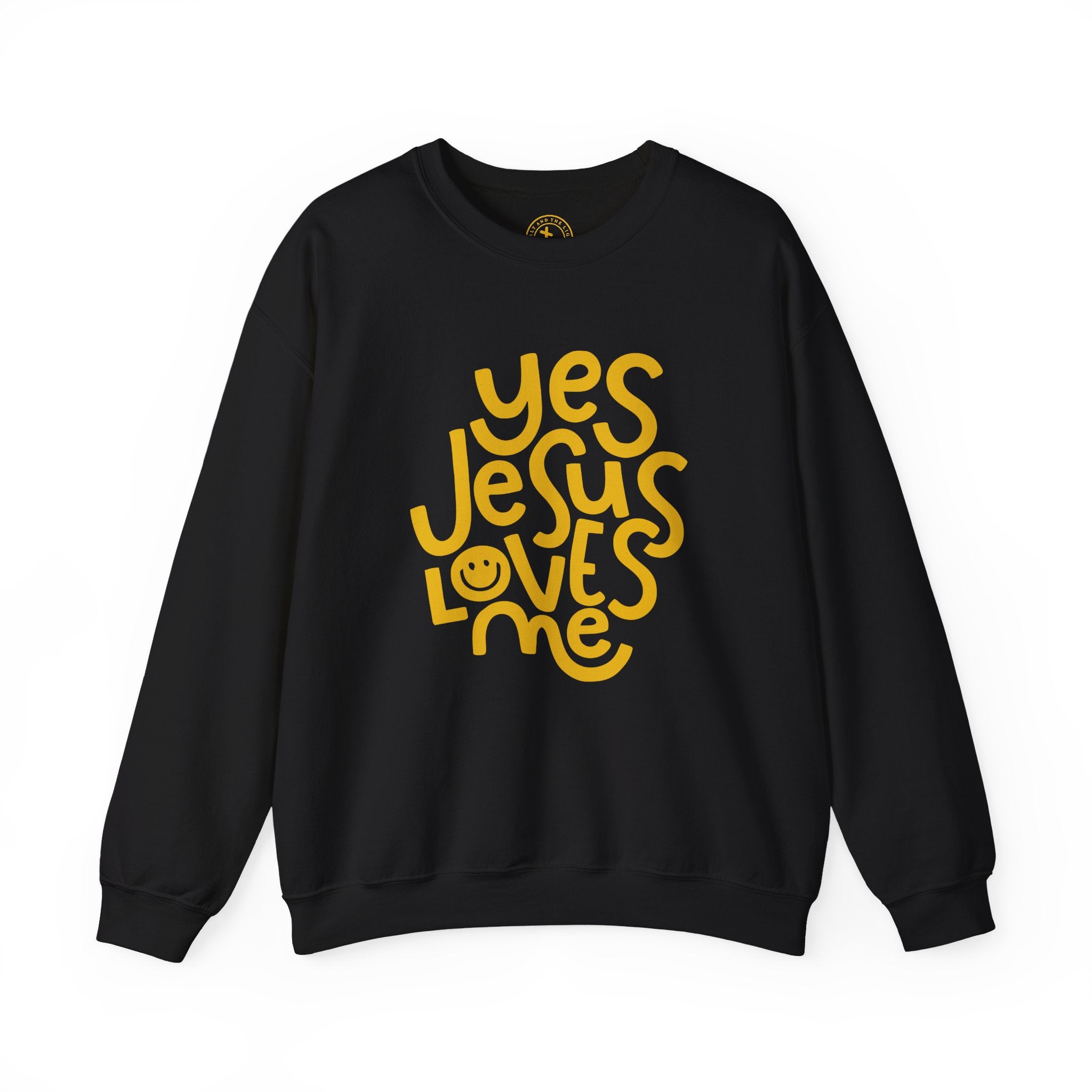Yes Jesus Loves Me Sweatshirt - Christian Crewneck Faith Pullover