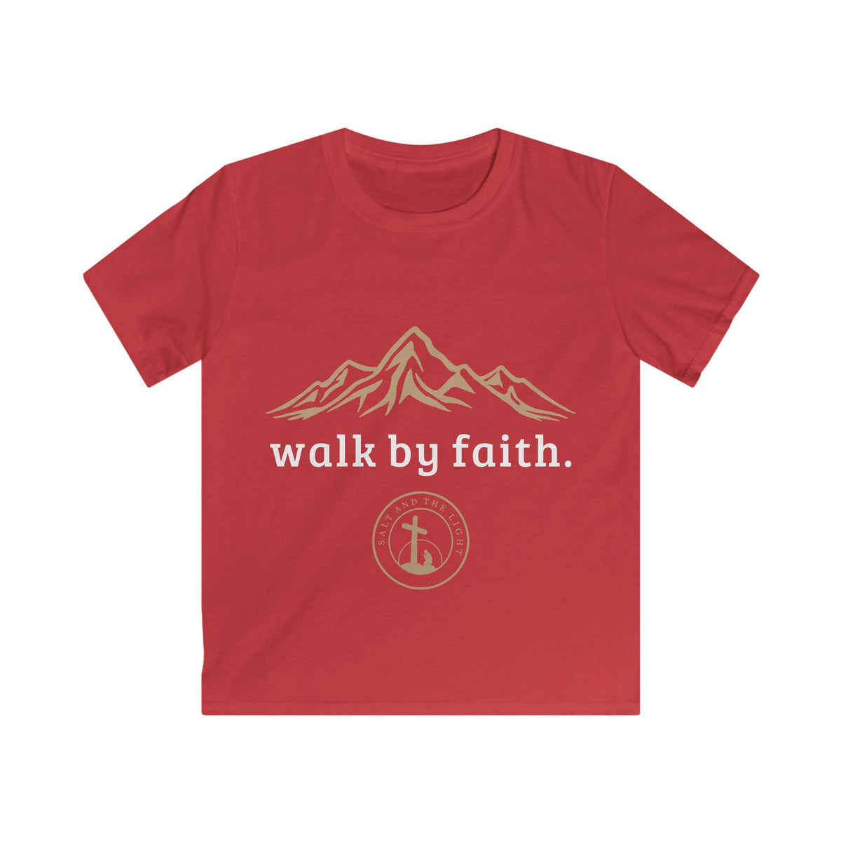 WALK BY FAITH CHRISTIAN T-SHIRT