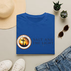 SALT AND THE LIGHT CHRISTIAN T-SHIRT – WHITE FAITH INSPIRED LOGO TEE