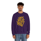 Yes Jesus Loves Me Sweatshirt - Christian Crewneck Faith Pullover