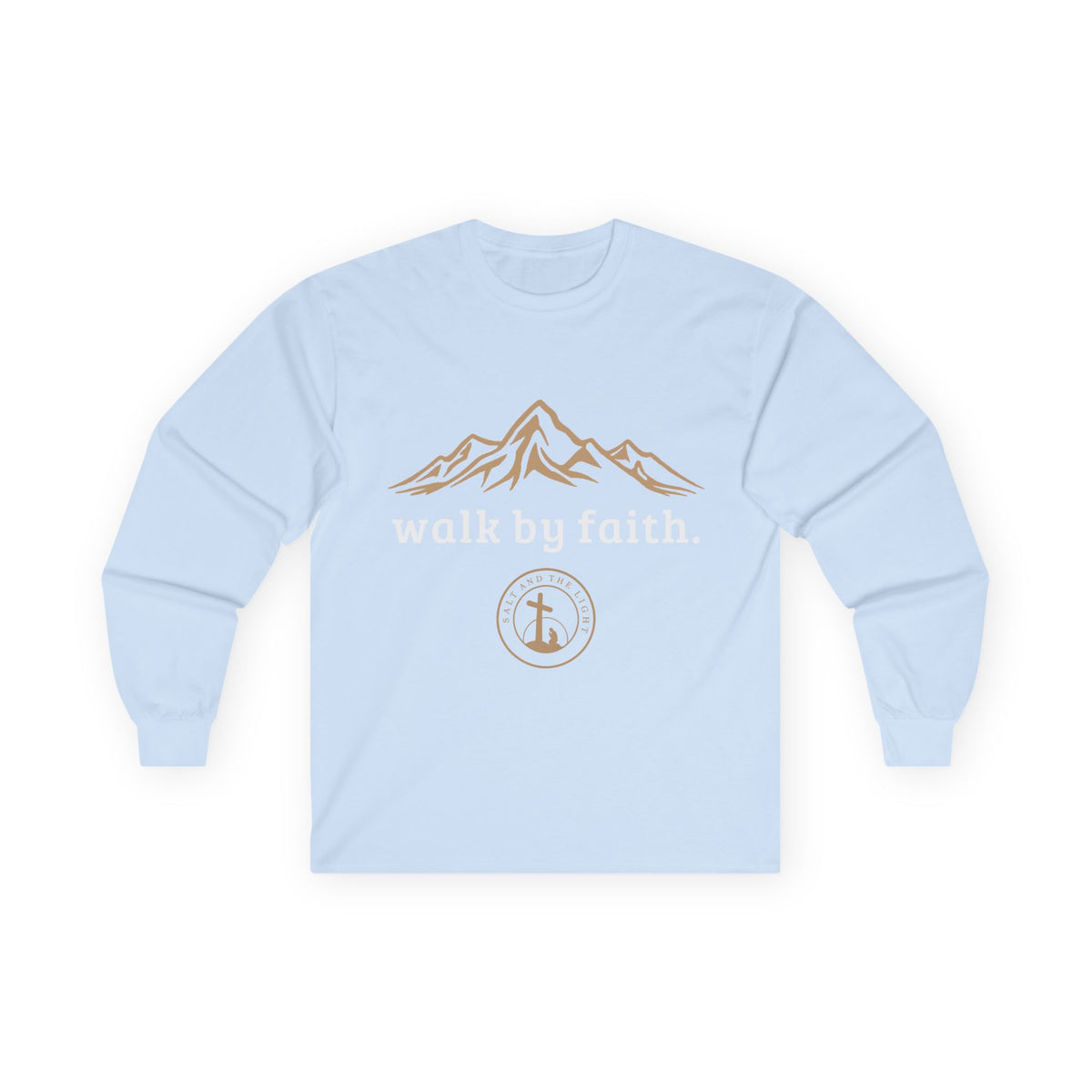 WALK BY FAITH CHRISTIAN LONG SLEEVE T-SHIRT
