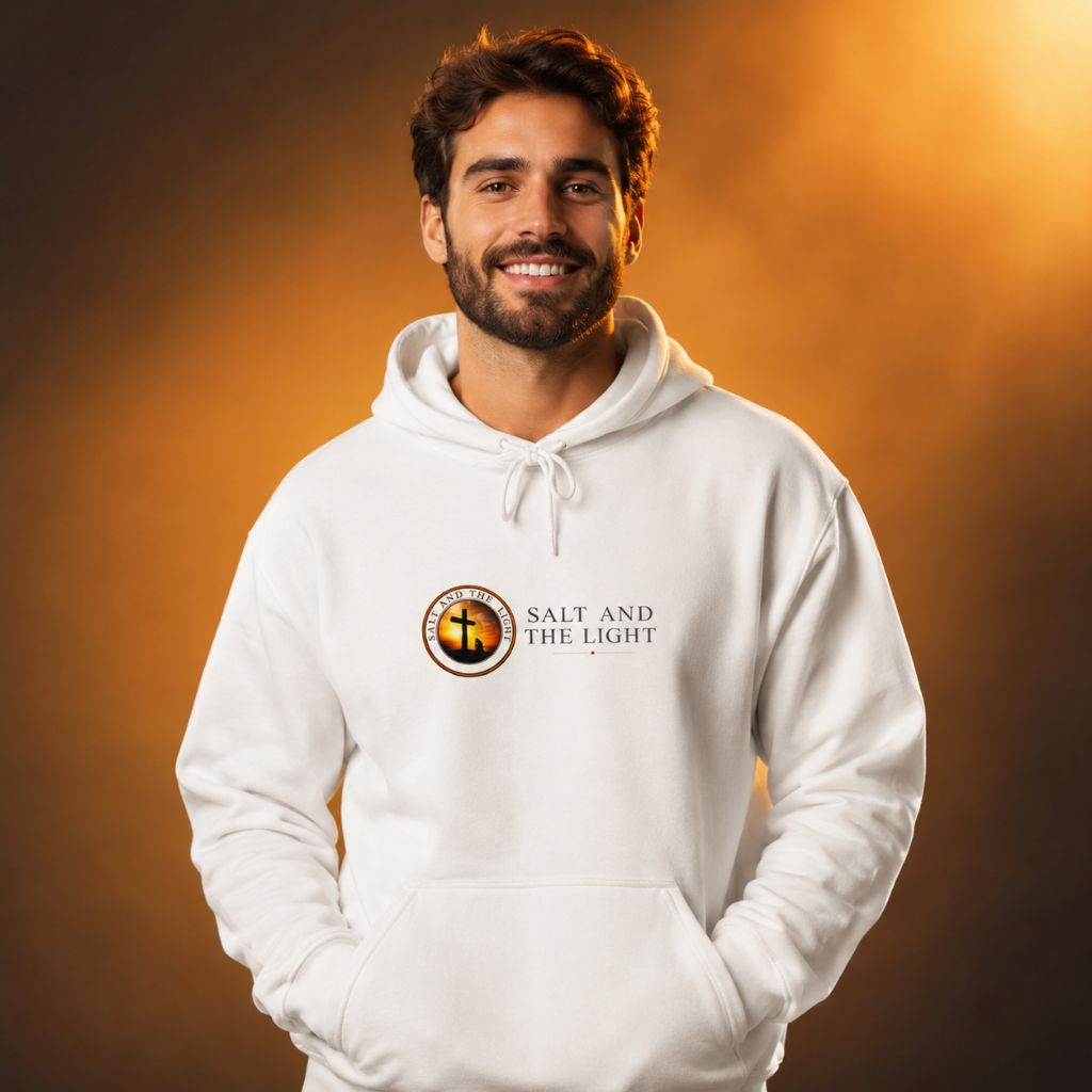 Salt and the Light Hoodie — Christian Faith Cross Pullover